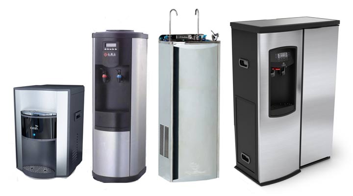 Réservoir d'eau potable, Fontaines, glace, réfrigérateurs et distributeurs